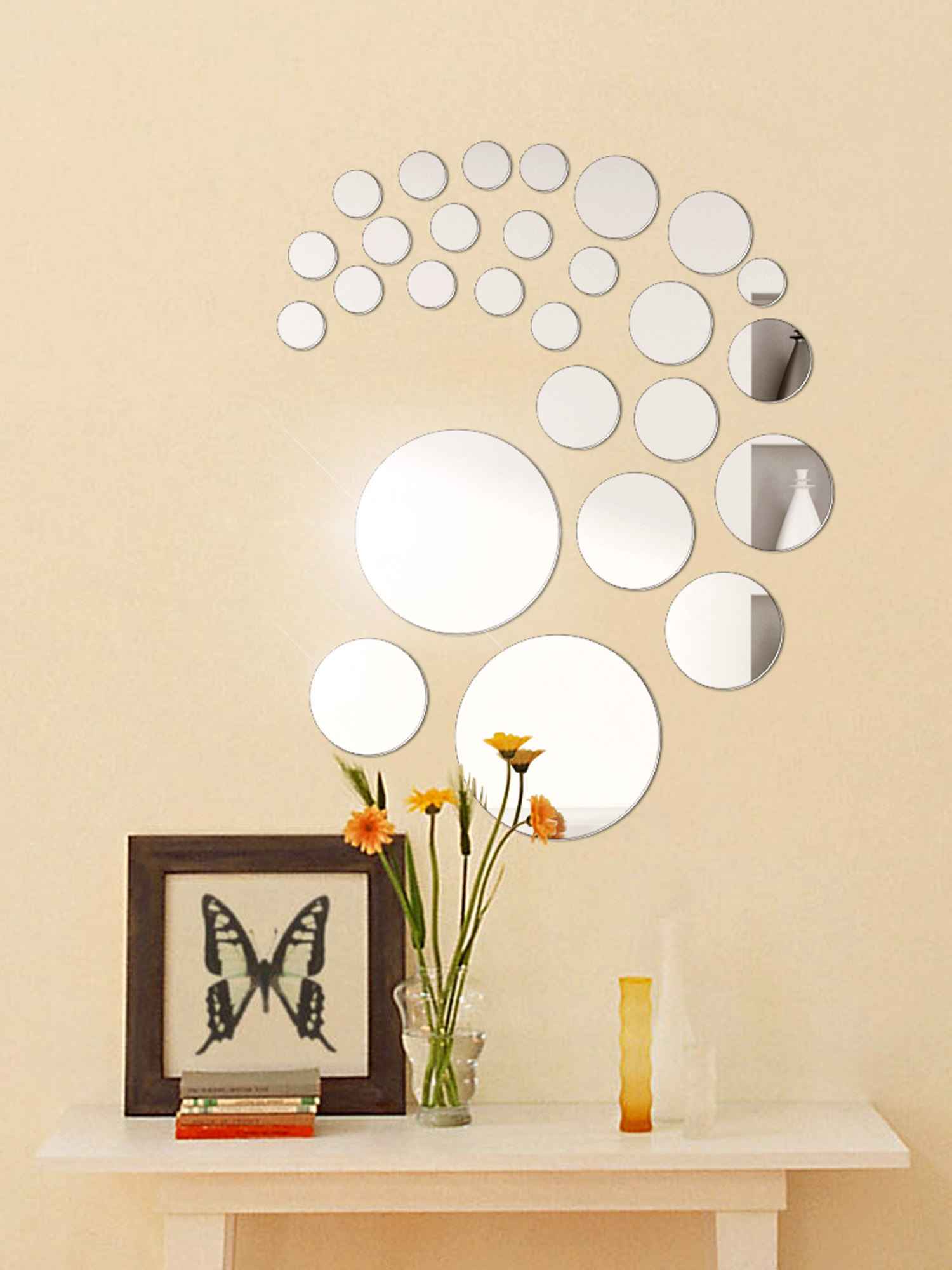 26.jpg Дзеркальний настінний декор "Коло"