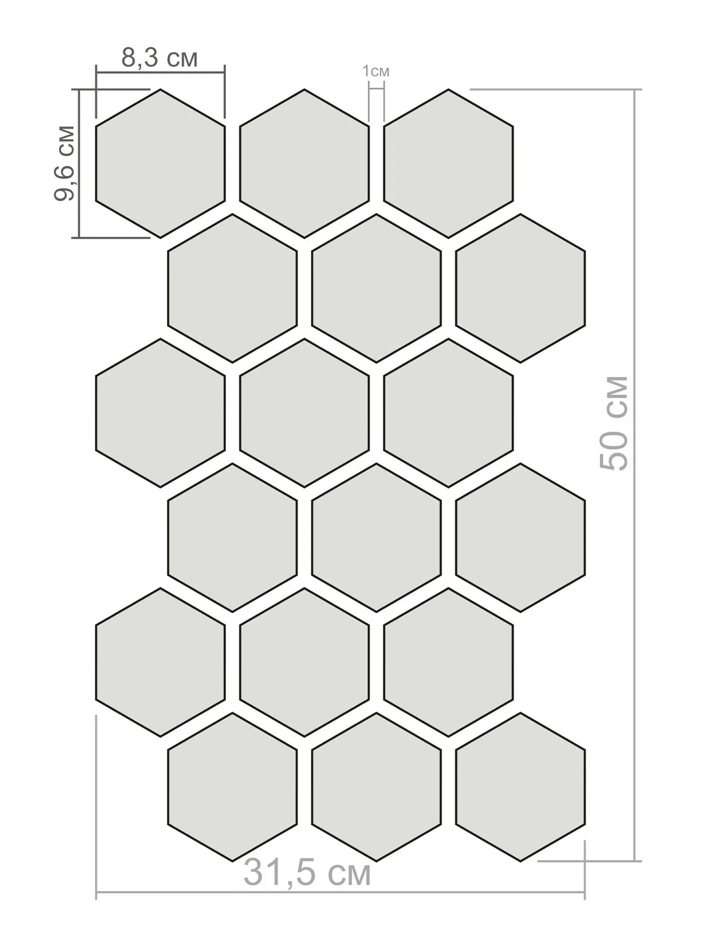 4.webp Дзеркальний настінний декор "Соти"