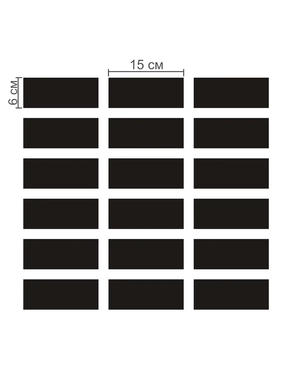 43.webp Дзеркальний настінний декор "Цеглини"