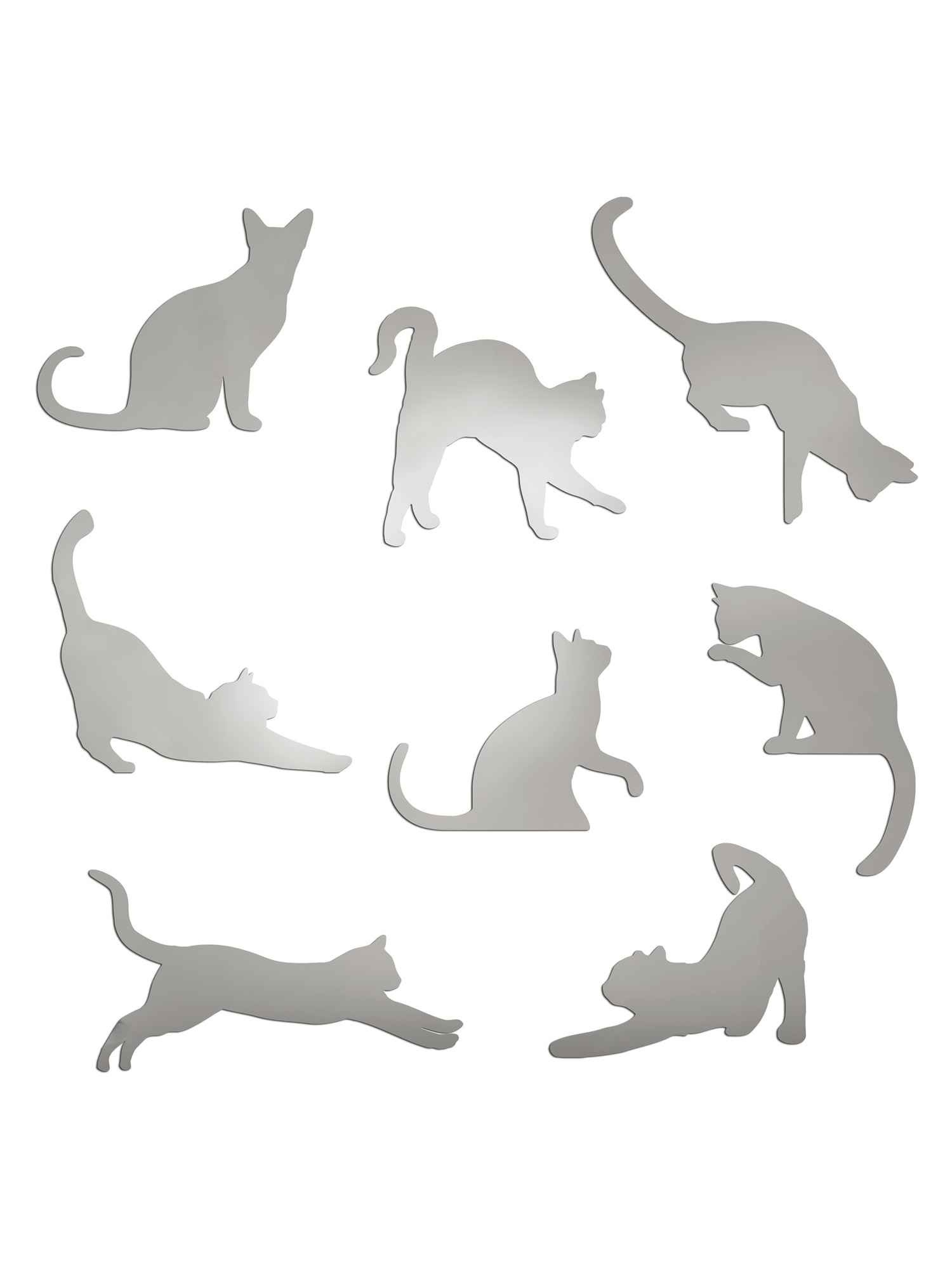 cats_5.jpg Дзеркальний настінний декор "Котики"