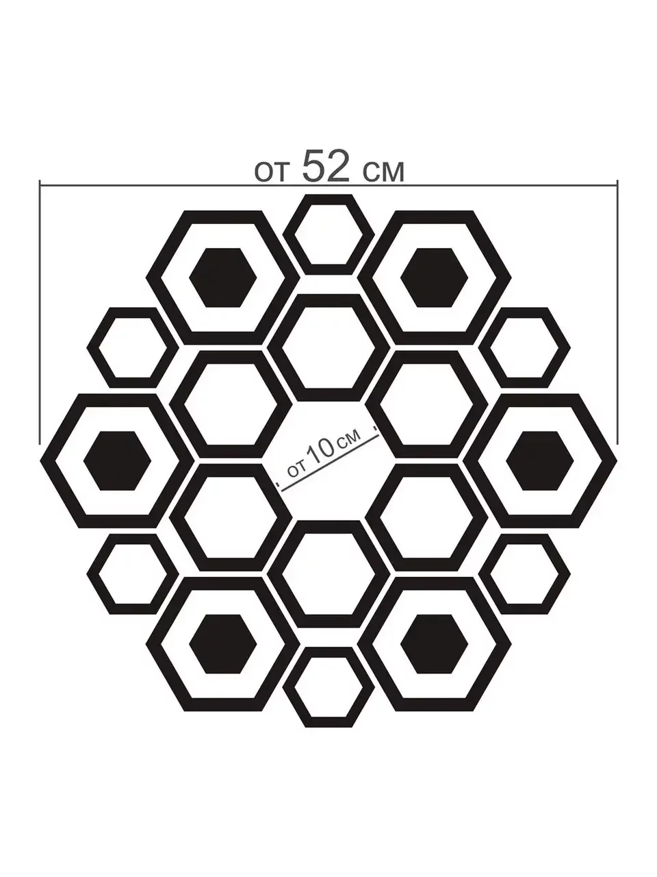 med_2 Дзеркальний декор для стелі "Мед"