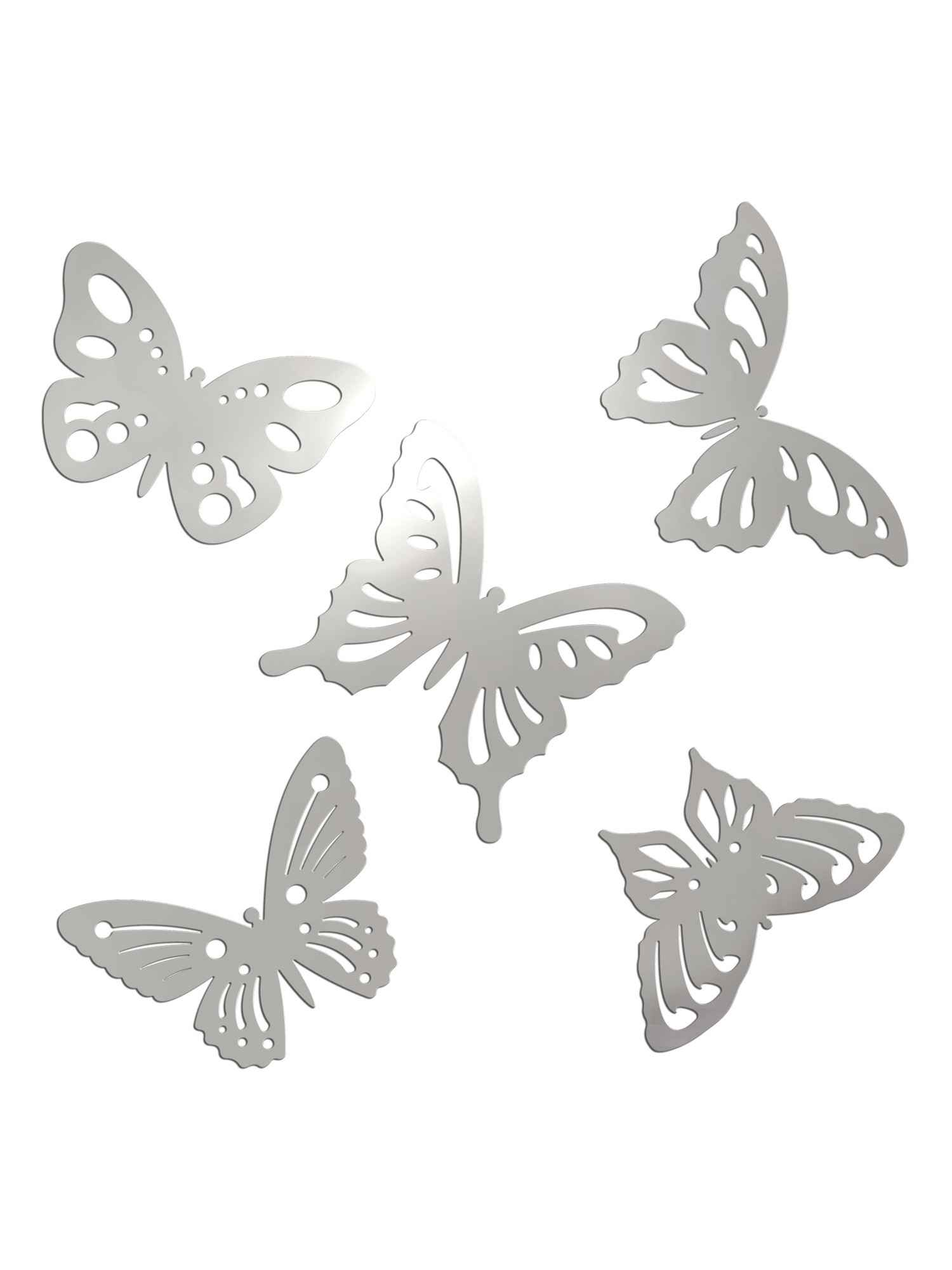 metelyky_1 Дзеркальний настінний декор "Метелики"