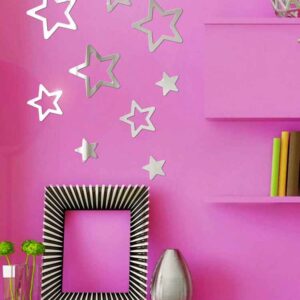 Дзеркальний настінний декор "Зірки"